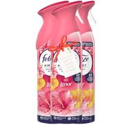 3 Pack Air Freshener Spray with OdourClear Technology, Eliminates Tough Odours, Long-Lasting Home Fragrance, Non-Flammable Deodorising Aerosol for Pets, Bathroom and Home (Sparkling Bloom)