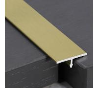 3 Pack Aluminium Door Thresholds - T Profile Transition Strips Countertop Trim & Stair Nosing Premium Quality Door Trim for Durable Home Improvement & Finishing
