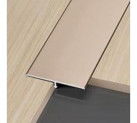 3-Pack Aluminum T-Shaped Floor Transition Strips for Door Edges - 90cm Uneven Floor Covers & Gap Fillers - Perfect for Seamless Flooring & Home Renovation(A,40mm)