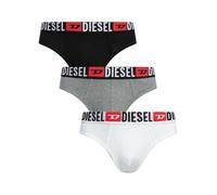 3 Pack Andre Briefs White/Grey/Black XL