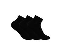 Emporio Armani Men's 3 Pack Ankle Socks, Black