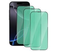 3 Pack Anti-Blue Light Screen Protector for iPhone 16 Pro Max, Green Light Eye Protection 9H Tempered Glas Film for iPhone 16 Pro Max 6.9" Anti-Shatter, Anti-Scratch, Blocks Harmful Blue Light