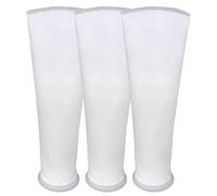 3 Pack Aquarium Filter Sock, 5.1 in / 13 cm Diameter, 15 in / 38 cm Length, Non-Woven Fabric Media for Fish Tanks and Sump Pond, Felt Cloth, Removes Feces, Debris, Particles, Clear Water