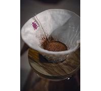 (3-PACK) ATHIA coffee filter for Chemex, Hario V60, 100% cotton Reusable Cone Shape Cloth Filter, 3-pack for 1-4 Cup Pour-over Drippers, Eco-friendly Alternative to Paper Filters