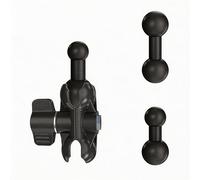 3-Pack Ball Adapter Set for RAM Mounts B Size: 1 inch to 1 inch/20/17mm, Compatible with Garmin GPS, Phone Mounts, Car/Motorcycle/Camera (2.45” Ball Mount Arm)