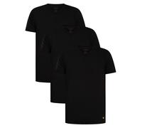 3 Pack Basic Lounge V Neck T-Shirt Jet Black M