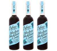 (3 Pack) - Belvoir - Blueberry/Blackcurrant Cordial | 500ml | 3 Pack Bundle