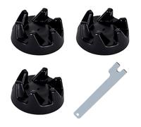 3 Pack Blender Coupler for KitchenAid 9704230, Replacement Blender Rubber Coupler Gear Clutch with Spanner, Compatible with KitchenAid KSB52, KSB5, 5KSB5 and 5KSB52