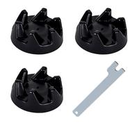 3 Pack Blender Coupler for KitchenAid 9704230, Replacement Blender Rubber Coupler Gear Clutch with Spanner, Compatible with KitchenAid KSB5,KSB52, 5KSB5 and 5KSB52