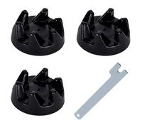 3 Pack Blender Coupler for KitchenAid 9704230, Replacement Blender Rubber Coupler Gear Clutch with Spanner, Compatible with KitchenAid KSB52, KSB5,