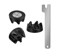 3 Pack Blender Coupler Replacement for KitchenAid 9704230 - Rubber Clutch Gear with Spanner Tool, Compatible with KSB52, KSB5, 5KSB52, 5KSB5 Models