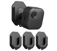 KMOUANTS 3 Pack Blink Camera No Drill No Screws Wall Mount Bracket for Blink Mini/Mini 2 /Blink Outdoor 4 /Blink Indoor Cameras, HBV Adhesive Mount Black Wall Mount for Blink Cameras