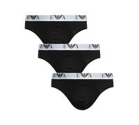 3 Pack Briefs Black/White L