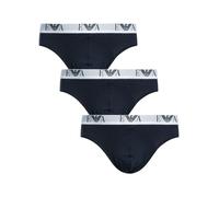 3 Pack Briefs Blue/White XXL