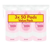 3 Pack Bundle - HadcoJohnsons Baby Cotton Pads (3X 50 Pads). A Hadco Bundle Containing Three Packs of Cotton Pads, 150 Pads in Total.