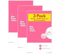 3 Pack Bundle - Sunny The Face Wax 3x 20 Wax Strips Plus 3x 10 finishing Wipes. Sunny The Face Wax Strips offer long-lasting, easy-to-use hair removal that's kind to skin and smells great.