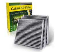 3 Pack CAF450 Cabin Air Filter for GLADIATOR 2020-2022, WRANGLER 2018-2022, Replacement for 68301863AA