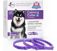 3 Pack Calming Collar for Dogs, Dog Anxiety Relief, Adjustable Calming Collar for Cats, Separation Anxiety Relief Stress Long Lasting Calming Effect for Cats and Dogs (dog)