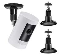 3-Pack Camera Wall Mount Brackets for Ring, 360° Adjustable Security Camera Holder, Sturdy & Easy-to-Install Surveillance Mount for Ring Cameras, Ideal for Indoor & Outdoor Home Security