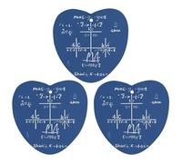 3-Pack Car Air Freshener Cards Double Sided Hanging Math Formula Air Freshener Scented Cards for Car, Room, Bathroom | Long-Lasting Fragrance, Gray-style