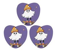 3-Pack Car Air Freshener Cards Double Sided Hanging The Ghost of Skateboards Air Freshener Scented Cards for Car, Room, Bathroom | Long-Lasting Fragrance, Gray-style