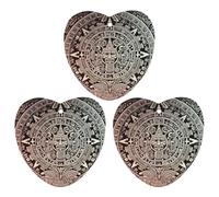 3 Pack Car Air Freshener Hanging Incense Chips Automotive Scented Hanging Sheets for Car Home Auto Interior Decor，Mayan Calendar End Of The World