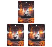 3 Pack Car Air Freshener Hanging Incense Chips Automotive Scented Hanging Sheets for Car Home Auto Interior Decor,Rock Concert Stage
