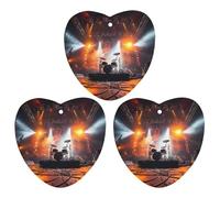 3 Pack Car Air Freshener Hanging Incense Chips Automotive Scented Hanging Sheets for Car Home Auto Interior Decor,Rock Concert Stage