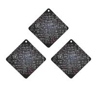 3 Pack Car Air Freshener Hanging Incense Chips Automotive Scented Hanging Sheets for Car Home Auto Interior Decor,Math Formula