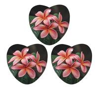 3 Pack Car Air Freshener Hanging Incense Chips Automotive Scented Hanging Sheets for Car Home Auto Interior Decor,Tropical Flowers