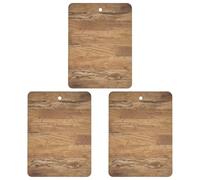 3 Pack Car Air Freshener Hanging Incense Chips Automotive Scented Hanging Sheets for Car Home Auto Interior Decor,Retro Rough Oak Wall