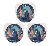 3 Pack Car Air Freshener Hanging Incense Chips Automotive Scented Hanging Sheets for Car Home Auto Interior Decor，Person Praying