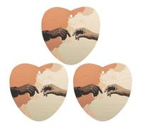 3 Pack Car Air Freshener Hanging Incense Chips Automotive Scented Hanging Sheets for Car Home Auto Interior Decor，Two Hands Stretched Out