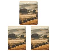 3 Pack Car Air Freshener Hanging Incense Chips Automotive Scented Hanging Sheets for Car Home Auto Interior Decor，View Of Typical Tuscany Landscape