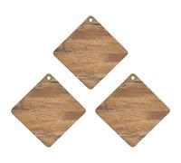 3 Pack Car Air Freshener Hanging Incense Chips Automotive Scented Hanging Sheets for Car Home Auto Interior Decor,Retro Rough Oak Wall
