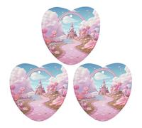 3 Pack Car Air Freshener Hanging Incense Chips Automotive Scented Hanging Sheets for Car Home Auto Interior Decor,Candy Land