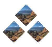 3 Pack Car Air Freshener Hanging Incense Chips Automotive Scented Hanging Sheets for Car Home Auto Interior Decor,Pikes Peak Colorado