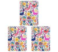 3 Pack Car Air Freshener Hanging Incense Chips Automotive Scented Hanging Sheets for Car Home Auto Interior Decor,Mexican Otomi Animals