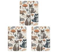 3 Pack Car Air Freshener Hanging Incense Chips Automotive Scented Hanging Sheets for Car Home Auto Interior Decor,Raccoon Animals
