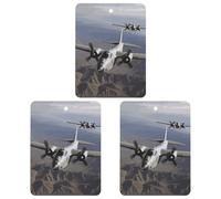 3 Pack Car Air Freshener Hanging Incense Chips Automotive Scented Hanging Sheets for Car Home Auto Interior Decor,US Army Plane