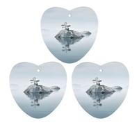 3 Pack Car Air Freshener Hanging Incense Chips Automotive Scented Hanging Sheets for Car Home Auto Interior Decor，Two Rocks in Water