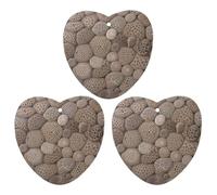 3 Pack Car Air Freshener Hanging Incense Chips Automotive Scented Hanging Sheets for Car Home Auto Interior Decor,Petoskey Stone