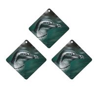 3 Pack Car Air Freshener Hanging Incense Chips Automotive Scented Hanging Sheets for Car Home Auto Interior Decor，A Penguin in The Water