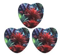 3 Pack Car Air Freshener Hanging Incense Chips Automotive Scented Hanging Sheets for Car Home Auto Interior Decor,Exotic Plants