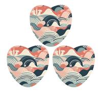 3 Pack Car Air Freshener Hanging Incense Chips Automotive Scented Hanging Sheets for Car Home Auto Interior Decor，Abstract Line Drawing