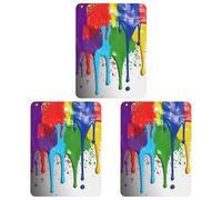 3 Pack Car Air Freshener Hanging Incense Chips Automotive Scented Hanging Sheets for Car Home Auto Interior Decor,Paint Splatter Backdrop