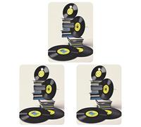 3 Pack Car Air Freshener Hanging Incense Chips Automotive Scented Hanging Sheets for Car Home Auto Interior Decor，Vinyl Records And Tapes