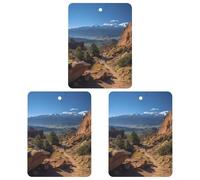 3 Pack Car Air Freshener Hanging Incense Chips Automotive Scented Hanging Sheets for Car Home Auto Interior Decor,Pikes Peak Colorado
