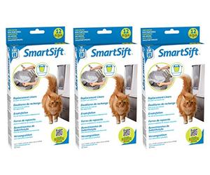 (3 Pack) Catit Design Liner for Sifting Cat Pan Base - 12 Liners per Pack