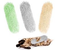 3 Pack Catnip Toys for Indoor Adult Kittens, Interactive Plush Cat Toys with Built-in Catnip and Sound, Small (3pcs)